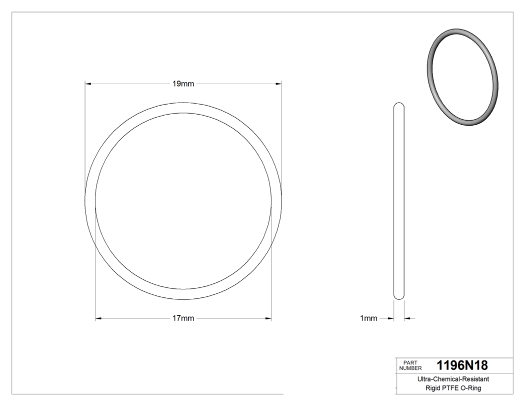 Technical drawing - 1196N18